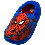 Reduzierte Blaue Spiderman Kinderhausschuhe Größe 34 