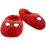 Rote Bestickte Spiderman Plüsch Hausschuhe für Herren für den für den Winter 