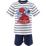Marineblaue Spiderman Kinderschlafanzüge & Kinderpyjamas 