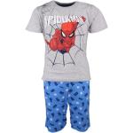 Rote Motiv Spiderman Kurze Kinderschlafanzüge aus Baumwolle für Jungen Größe 128 