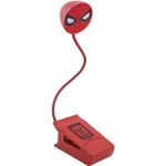 Moderne Paladone Spiderman Buchleselampe aus Kunststoff 