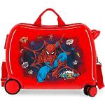 Rote Spiderman Kinderreisekoffer S - Handgepäck 