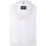 Weiße Langärmelige Marvelis Kentkragen Hemden mit Kent-Kragen für Herren 