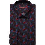 Reduzierte Rote Langärmelige Marvelis Kentkragen Hemden mit Kent-Kragen aus Baumwolle für Herren Größe XL 