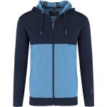 Reduzierte Marineblaue Unifarbene Oversize Marvelis Zip Hoodies & Sweatjacken aus Baumwolle mit Kapuze für Herren Größe 3 XL 