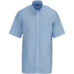 Hellblaue Halblangärmelige Marvelis Button Down Kragen Hemden mit Button-Down-Kragen für Herren 