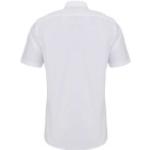 Weiße Kurzärmelige Marvelis Kentkragen Hemden mit Kent-Kragen für Herren 