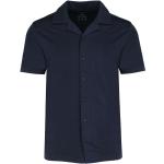 Mitternachtsblaue Kurzärmelige Marvelis Kurzarm-Poloshirts aus Jersey für Herren Größe XL 