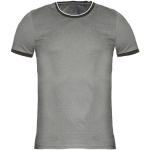 Olivgrüne Unifarbene Casual Kurzärmelige Marvelis Rundhals-Ausschnitt T-Shirts für Herren Größe L 1-teilig 