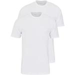 Reduzierte Weiße Halblangärmelige Marvelis T-Shirts aus Baumwolle für Herren Größe XXL 2-teilig 