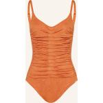 Orange Maryan Mehlhorn V-Ausschnitt Damenbadeanzüge aus Polyamid mit Bügel Größe M 