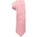 Pastellrosa Krawatten-Sets für Herren Einheitsgröße 