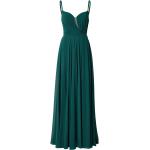 Grüne Unifarbene Maxi Lange Abendkleider mit Strass für Damen Größe S 