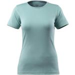 Pastellblaue T-Shirts für Damen Größe XS 