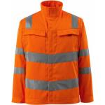 Orange MASCOT Warnschutzjacken mit Reißverschluss schmutzabweisend Größe 6 XL 