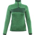 Grüne MASCOT Damenfleecepullover & Damenfleeceshirts mit Reißverschluss aus Fleece Größe 4 XL 