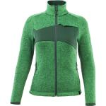 Grüne Sportliche MASCOT Damencardigans mit Reißverschluss maschinenwaschbar Größe M 