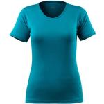 Türkise MASCOT V-Ausschnitt T-Shirts für Damen Größe 3 XL 