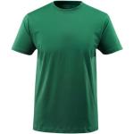 Grüne V-Ausschnitt T-Shirts für Damen Größe L 