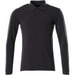 MASCOT® - Polo-Shirt, Langarm CROSSOVER, Schwarzblau, Größe XL-ONE