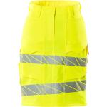 Gelbe Unifarbene Wasserdichte MASCOT Damenarbeitsbekleidung & Damenberufsbekleidung mit Reißverschluss Größe S 
