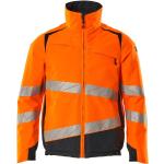 Orange Atmungsaktive MASCOT Warnschutzjacken mit Reißverschluss Größe M für den für den Winter 