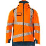 Orange Wasserdichte Atmungsaktive MASCOT Warnschutzjacken für Herren Größe 4 XL für den für den Winter 