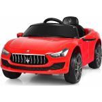 Rote Costway Maserati Elektroautos für Kinder für 3 - 5 Jahre 