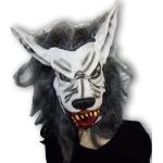 Maske Grauer Werwolf
