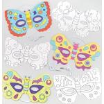 Baker Ross Ausmalbilder & Malbilder mit Insekten-Motiv aus Pappe für Mädchen 