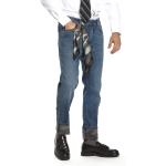 Reduzierte Blaue Camouflage MASON´S Slim Fit Jeans aus Baumwolle für Herren 
