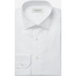 Weiße Langärmelige Herrenlangarmhemden aus Baumwolle Größe XS für den für den Sommer 