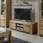 Braune Homedreams TV Schränke & Fernsehschränke geölt aus Massivholz Breite 150-200cm, Höhe 50-100cm, Tiefe 0-50cm 