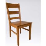 Braune 4Home Holzstühle lackiert aus Massivholz Breite 0-50cm, Höhe 50-100cm, Tiefe 0-50cm 2-teilig 