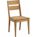 Braune Franco Möbel Holzstühle geölt aus Massivholz Breite 0-50cm, Höhe 50-100cm, Tiefe 0-50cm 