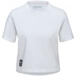 Weiße Mammut Massone Bio Nachhaltige T-Shirts für Damen Größe L 