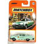 Matchbox 59 Dodge Coronet Police Car mintgrün 1:64