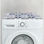 Blaue Waschmaschinenbezüge maschinenwaschbar 