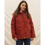 Rote Wasserdichte Matona Bio Nachhaltige Wachsjacken aus Baumwolle für Damen Größe XS für den für den Winter 