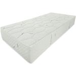 Weiße Matratzen Perfekt Bonell Federkernmatratzen aus Polyester 100x220 mit Härtegrad 4 