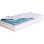 Weiße Allergiker F.A.N. Medisan Softly Komfort Matratzen Topper aus Baumwolle 90x200 