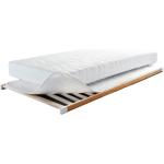 Weiße Matratzenunterlagen aus Polyester 100x200 