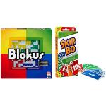 Reduzierte Mattel Blokus Skip-Bo-Karten für 7 - 9 Jahre 4 Personen 