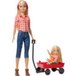 Barbie Chelsea Barbie Bauernhof Nachziehwagen für Mädchen 