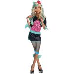 Reduzierte Pinke Mattel Monster High Lagoona Blue Faschingskostüme & Karnevalskostüme aus Jersey für Kinder 