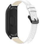 Maucoray Uhrenarmband kompatibel für Xiaomi Mi Band 3/4/5/6/7 Armband, Lederarmband Ersatzzubehör Verstellbares Armband, for Mi Band 5/6, Harz