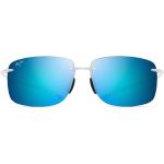 Blaue Maui Jim Sonnenbrillen polarisiert aus Polycarbonat 