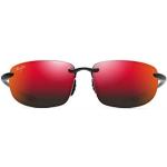 Schwarze Maui Jim Sonnenbrillen polarisiert für Damen 