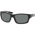 Schwarze Maui Jim Quadratische Sonnenbrillen polarisiert aus Kunststoff für Herren 