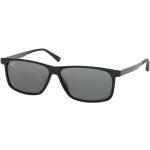 Schwarze Maui Jim Rechteckige Sonnenbrillen polarisiert aus Kunststoff für Herren 